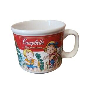 Vintage Campbell's Kids Soup Mug Coffee Cup Mm! Mm! Good! by Westwood 1993